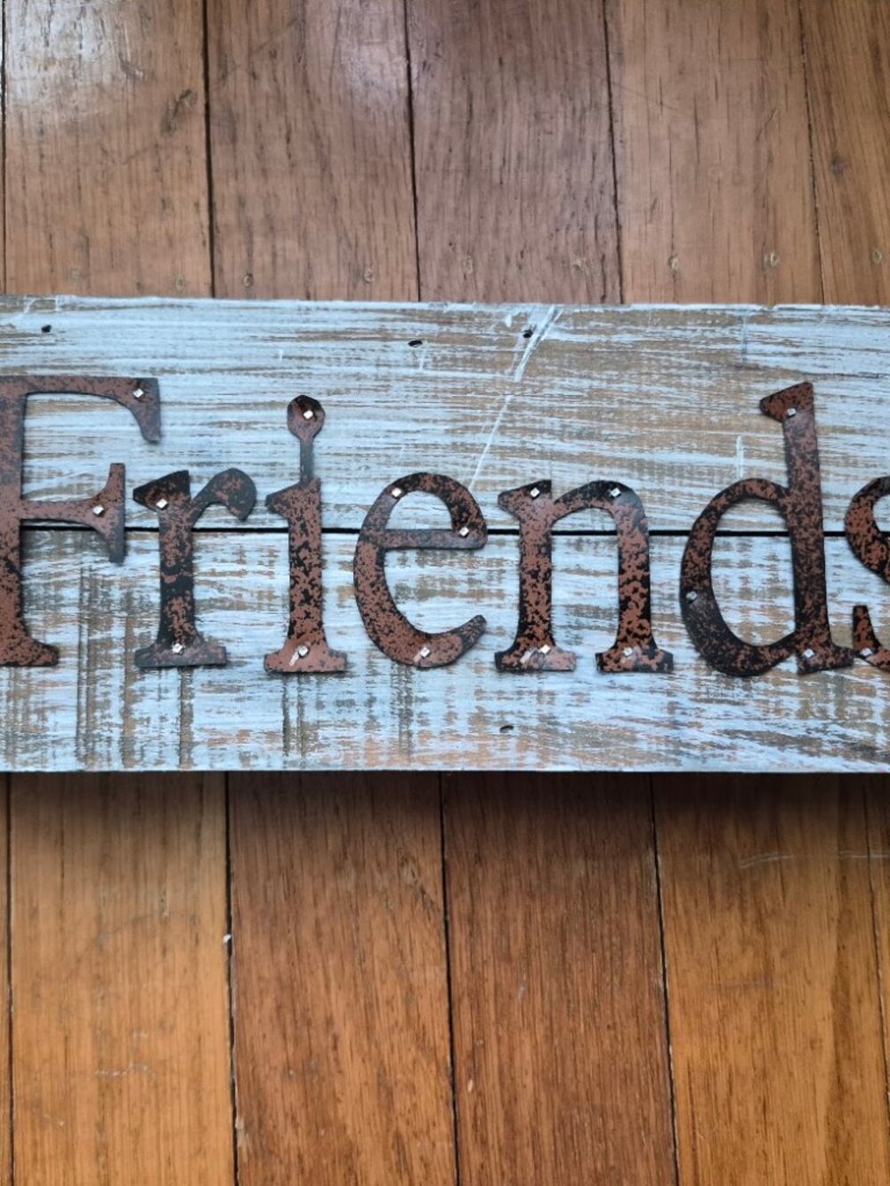 Wooden Home Decor Sign-"Friends"
